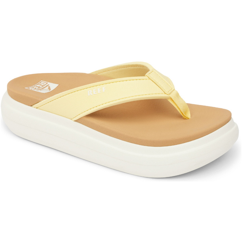 2025 Reef Mujer Cojín Bondi Sandalias CJ6470 - Pale Banana